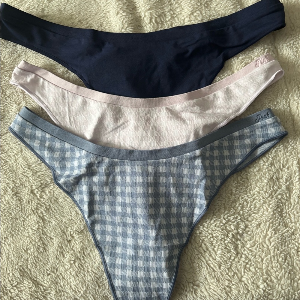 PINK Victoria's Secret Light Pink Thong